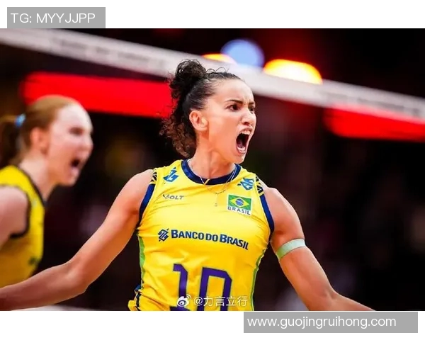 巴西女排与韩国女排激战正酣谁能在国际赛场上笑到最后